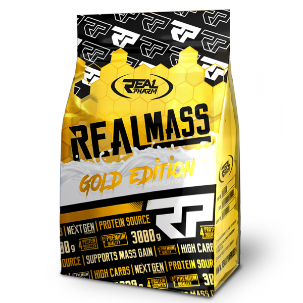 Real Mass Gold Edition Gainer 3KG Cookies