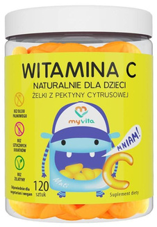MyVita Żelki naturalne Witamina C 120sztuk