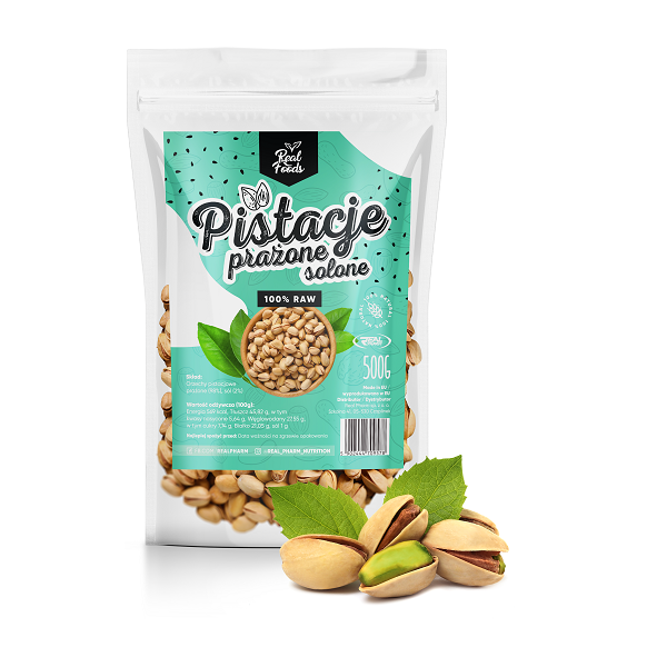 Real Foods - Pistacje Prażone Solone 1000g