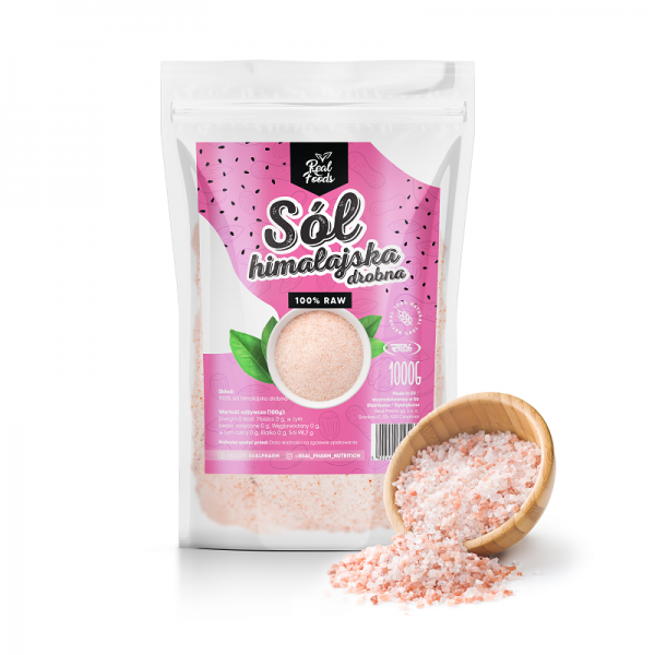 Real Foods - Himalayan Fine Salt 1kg