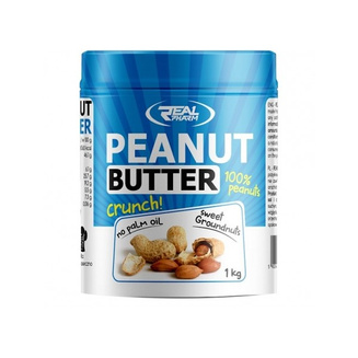 Real Pharm Peanut Butter Masło Orzechowe Crunchy 1000g