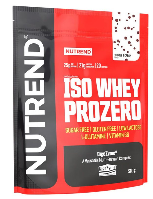 Nutrend Iso Whey ProZero 500g