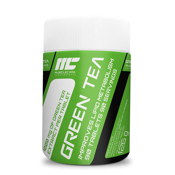 Muscle Care Grüner Tee - 90 Tabletten.