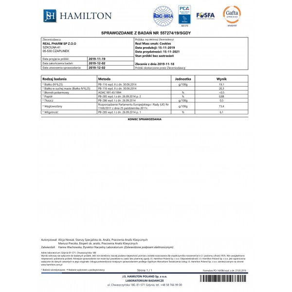 REAL MASS 6.8KG STRAWBERRY ICE CREAM