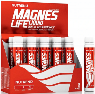 Nutrend Magneslife 25ml [BOX 10 szt.] cherry