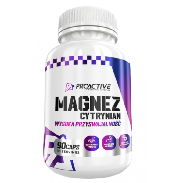 ProActive Magnesium Citrate 90 caps