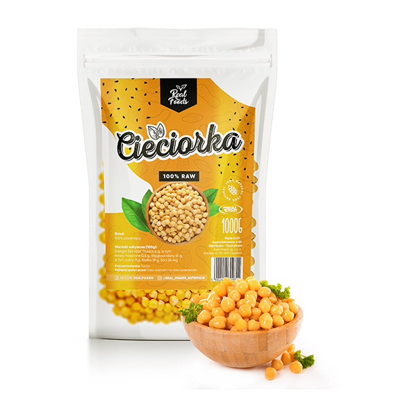 Real Foods - Cieciorka 1000g