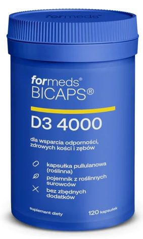 Formeds Bicaps D3 4000 120 kaps