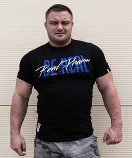 Real Wear T-shirt "Be Real" Neon S