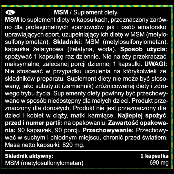 Real Pharm MSM 90 Kapseln