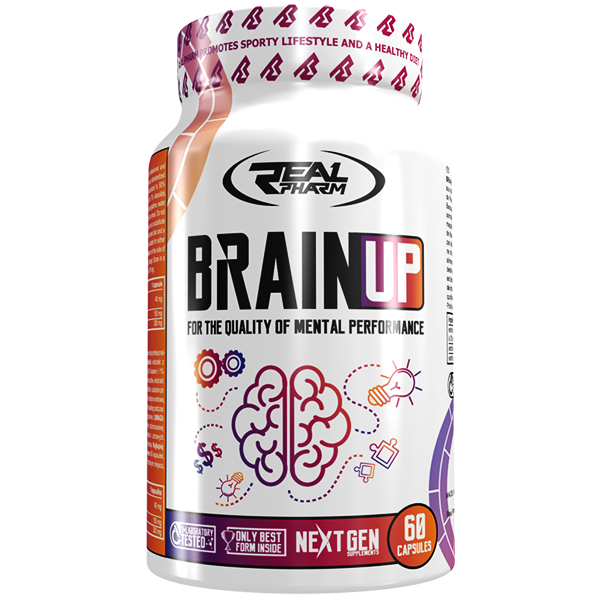 REAL PHARM BRAIN UP KONCENTRACJA 60 KAPS