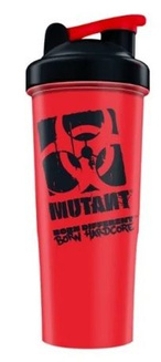 MUTANT shaker 900ml czerwony