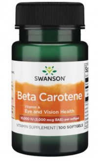 Swanson Beta Caroten 10.000IU 100kaps