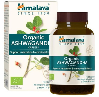 Himalaya Herbals Organic Ashwagandha 60caps