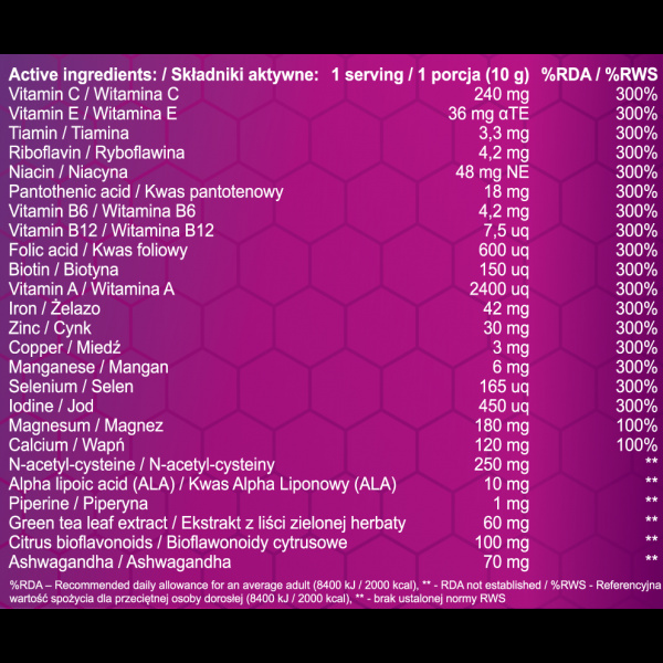 Real Pharm - Vitamin Shock 300g