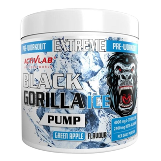 Activlab Black Gorilla Ice Pump 300g  Green apple