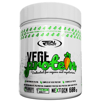 Real Pharm Vege Protein 600g Białko Wegańskie