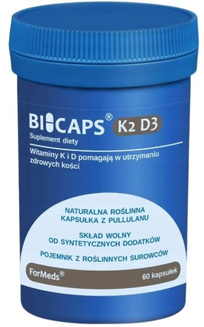 Formeds Bicaps K2 D3 60 kaps