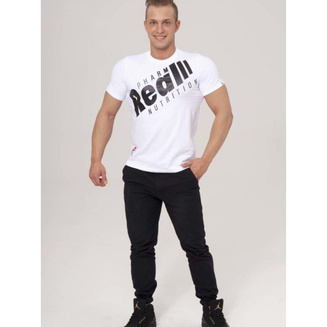 TSHIRT BARBELL WHITE