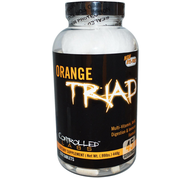Controlled Labs Orange Triad 270tabs.