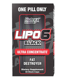 Nutrex Lipo 6 Black UC 60kaps.