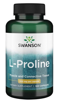 Swanson L-Proline 500mg 100cap