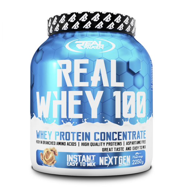 REAL WHEY 100 2250G White Chocolate Pineapple