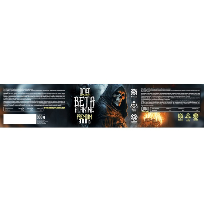 Omen Beta Alanine 300g Blue Raspberry