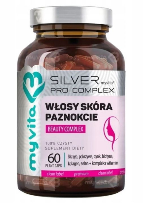 MyVita Silver Pro Complex Włosy Skóra Paznok. 60k 