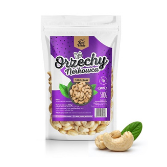 Real Foods - Orzechy Nerkowca Całe 500g