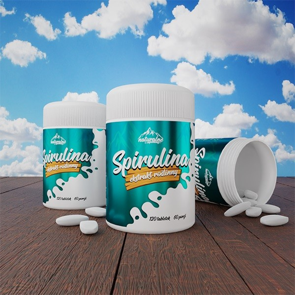 Natürliche Ernährung - Spirulina 500mg 120 Tabs