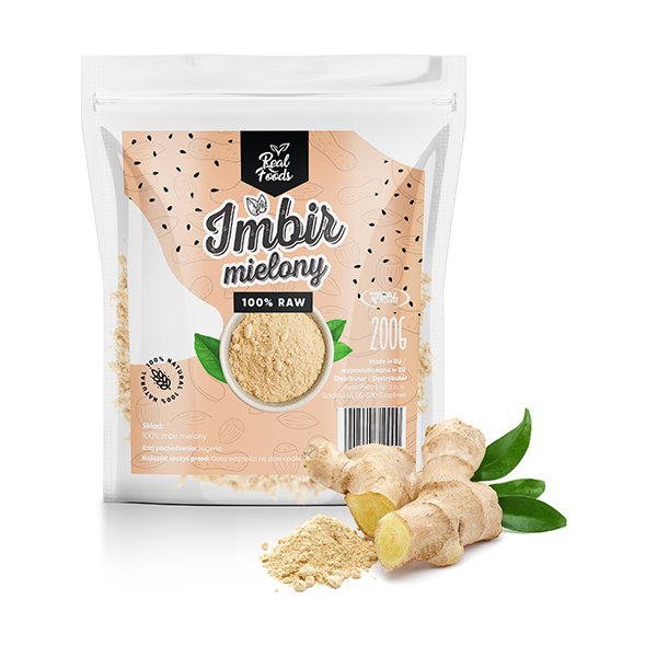 Real Foods - Imbir Mielony  200g