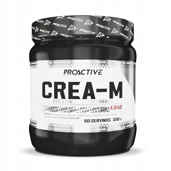 ProActive Crea-M LOAD kreatyna monohydrat 250g ORANGE
