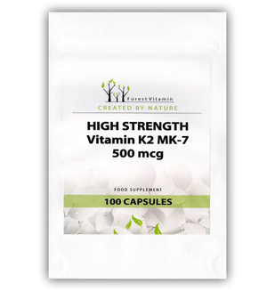 FOREST Vitamin K2 MK7 500mg - 100tabl