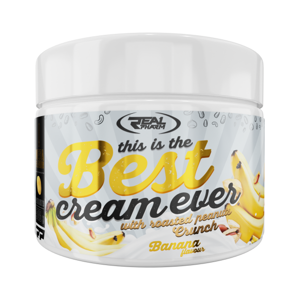 Real Pharm Best Cream - Bananowy z Orzechami 500g