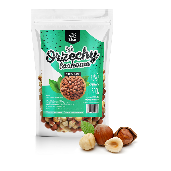 Real Foods - Orzechy Laskowe 500g