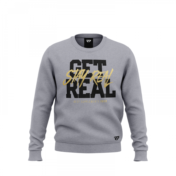 Real Pharm Bluza Szara GET REAL M