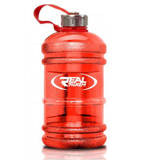 REAL PHARM BUTLA NA WODĘ 1/2 GALON 2,2L CZERWONY