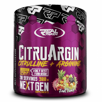 Real Pharm - CitruArgin CITRULINE ARGININE 300g