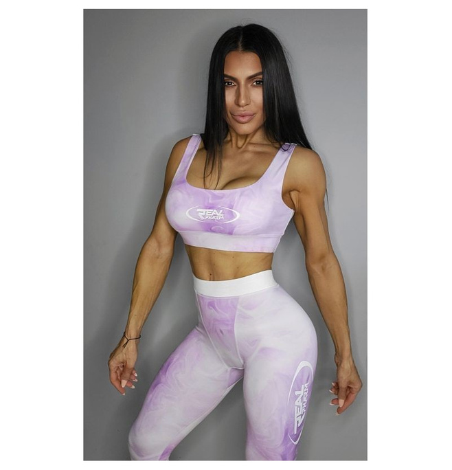 Real Pharm Leggings Rauch Lila