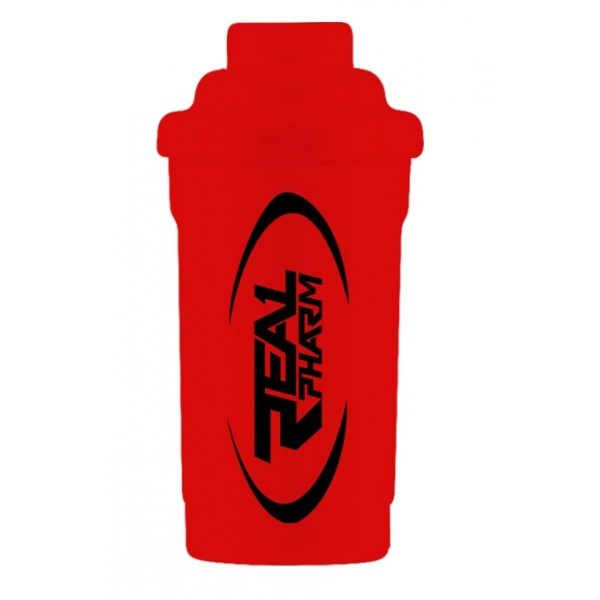 Real Pharm Shaker 600 ml Czerwony