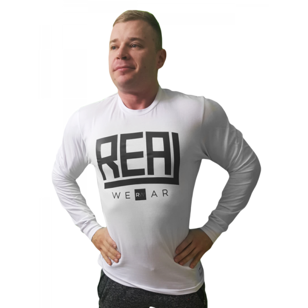 REAL WEAR LONGSLEEVE WHITE