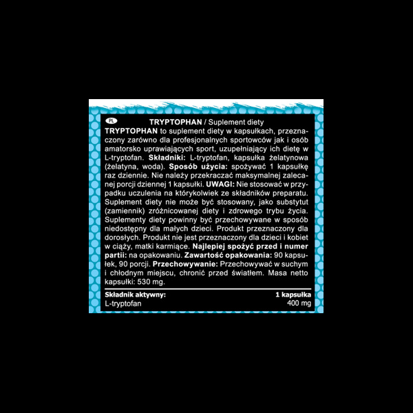 Real Pharm L-Tryptophan L-tryptofan 90 caps