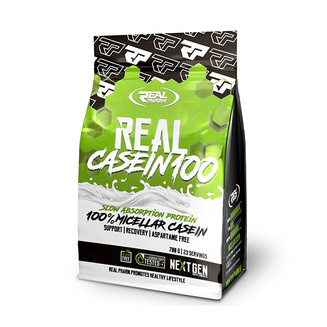 Real Pharm Real Casein 100 Białko Kazeina 700g Vanilia Almond