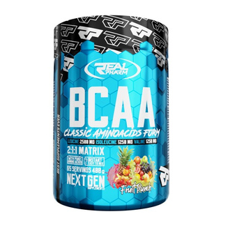 Real Pharm Aminokwasy BCAA instant - 400g Fruit Punch