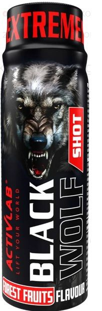 Activlab Black Wolf Shot 80ml Pomarańczowo - Wiśniowy