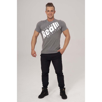 Real Wear T-shirt "Sztanga" Szary