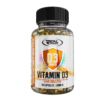 Real Pharm D3 2000 Vitamin D3 60kaps