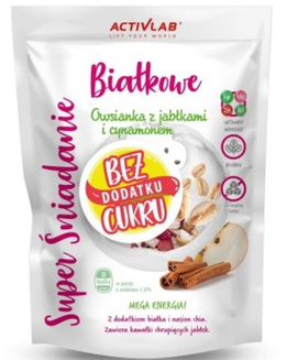 Activlab Super Owsianka z jabłkami i cynamonem 300g