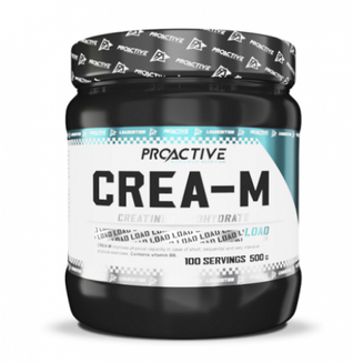 ProActive Crea-M LOAD Creatine Monohydrate Kreatyna monohydrat 500g LEMON